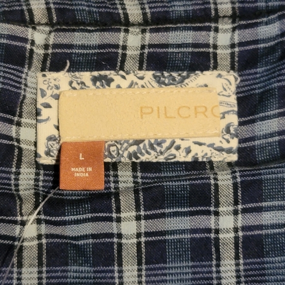 Pilcro Quilted Denim Kimono Jacket Large NWT - Picture 5 of 7